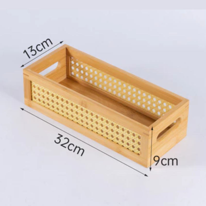 Bandeja de Bambu | Decoração e Organização Natural