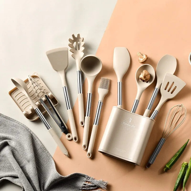 Kit de Utensílio para Cozinha  13 peças  Casa e Estilo ®