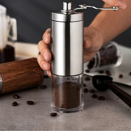Moedor de Café Inox com Moinho Cerâmico – Ajuste Fino e Preciso