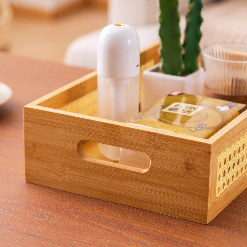 Bandeja de Bambu | Decoração e Organização Natural